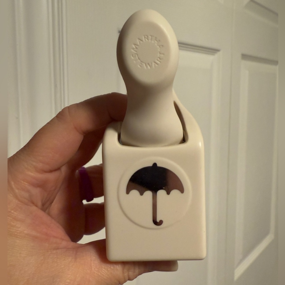 Martha Stewart paper punch, baby shower umbrella